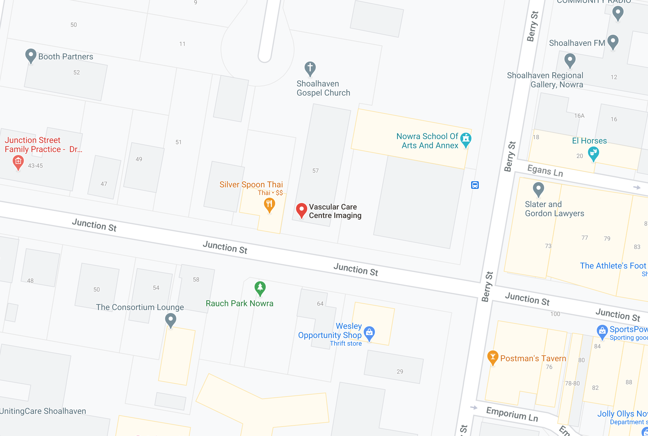 Nowra VCC map
